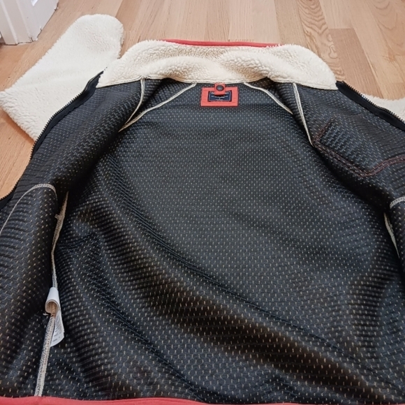 Abecrombie & Fitch Retro Faux Fur Heavy Sweater size Small for Men Unisex - Picture 8 of 11